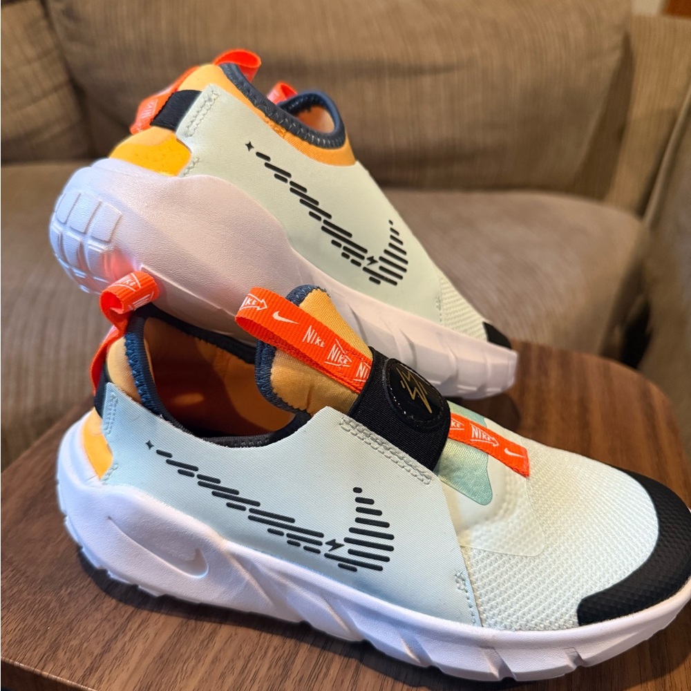Nike Youth Sneakers with Orange Interior - Picture 2 of 5